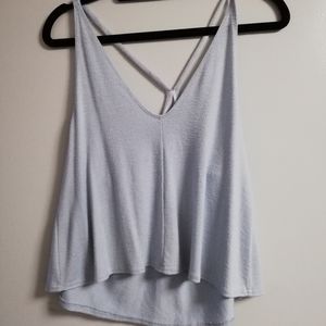 2/25 Flowy camisole, baby blue